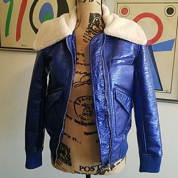 Belle Vere Jackets & Blazers - Blue Bomber Jacket